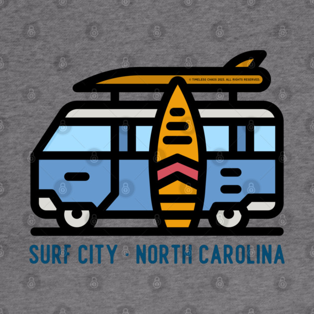 Surf City North Carolina by Timeless Chaos