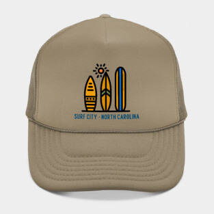 Surf City North Carolina Surfboards Hat