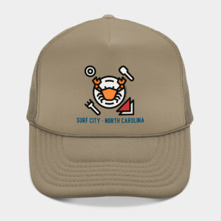Surf City North Carolina Crab Boil Hat