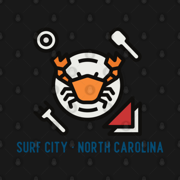 Surf City North Carolina Crab Boil by Timeless Chaos