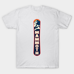 Snowboarding Mammoth Mountain California T-Shirt