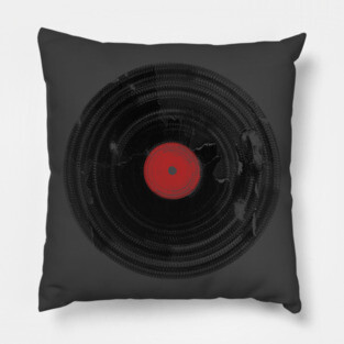 Vinyl Record DJ! Pillow