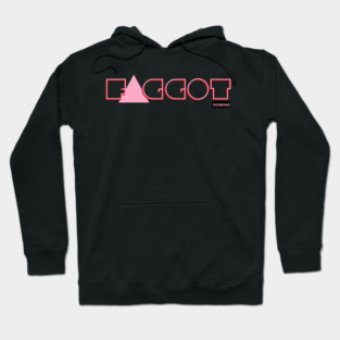 Faggot Reclaimed - Pink Triangle Hoodie
