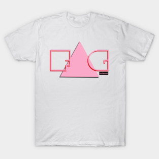 Fag Reclaimed - Pink Triangle - corner T-Shirt