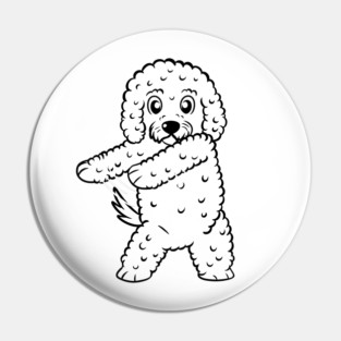 Bichon Frise Floss Like A Boss Flossing Pin