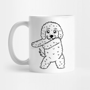 Bichon Frise Floss Like A Boss Flossing Mug
