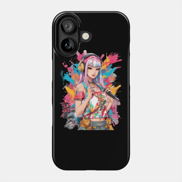 cute girl Phone Case by animegirlnft