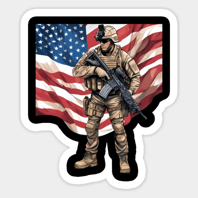 National Guard of the United States Sticker by animegirlnft