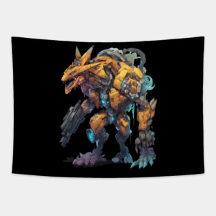 mecha monster Tapestry