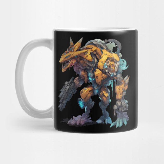 mecha monster by animegirlnft