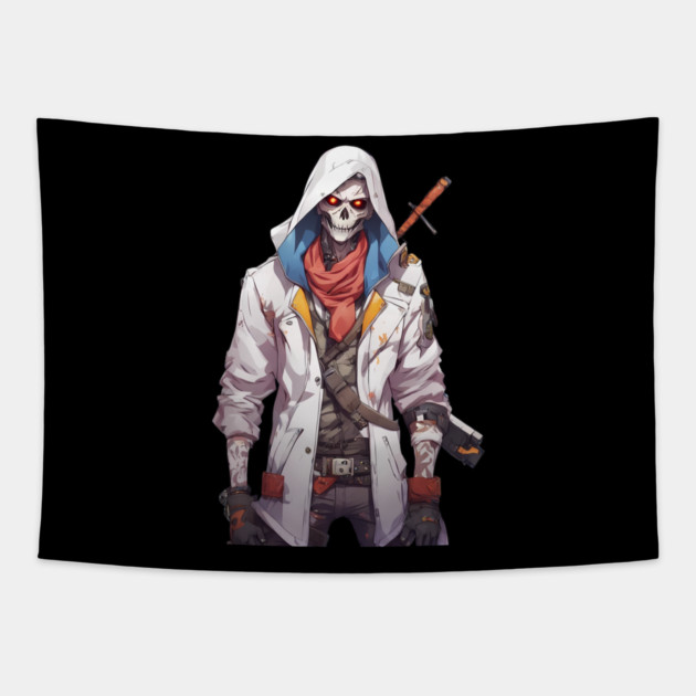 anti hero Tapestry by animegirlnft