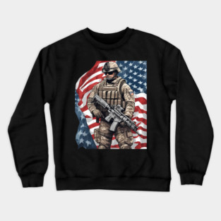 us marine corps Crewneck Sweatshirt