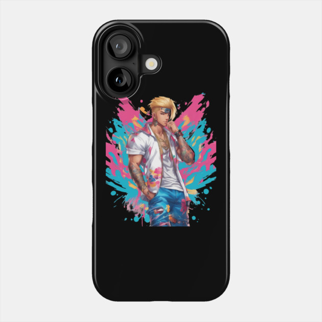 anime boy Phone Case by animegirlnft