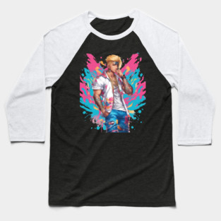 anime boy Baseball T-Shirt