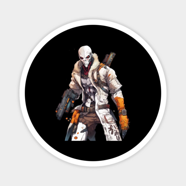 bounty hunter Magnet by animegirlnft