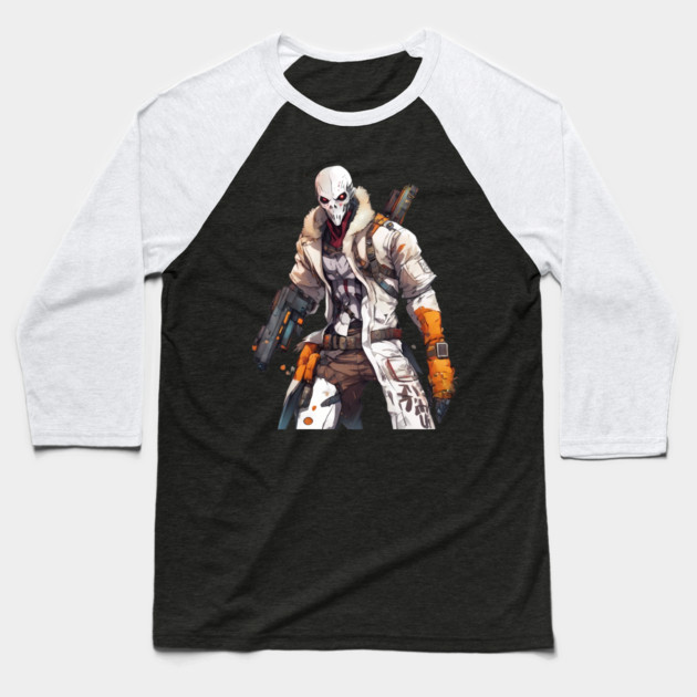 bounty hunter Baseball T-Shirt by animegirlnft