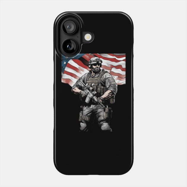 war hero Phone Case by animegirlnft