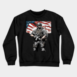 war hero Crewneck Sweatshirt