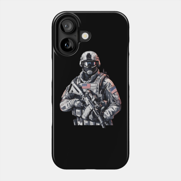 future soldier Phone Case by animegirlnft