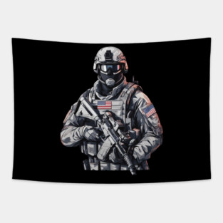 future soldier Tapestry