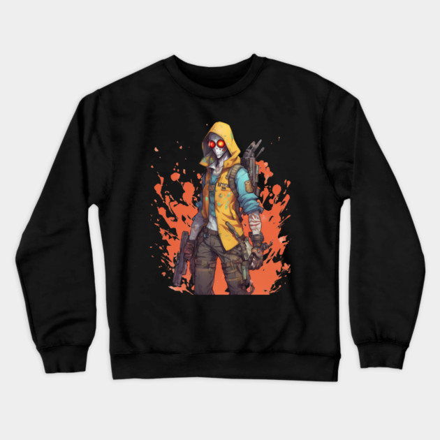 killer hitman Crewneck Sweatshirt by animegirlnft