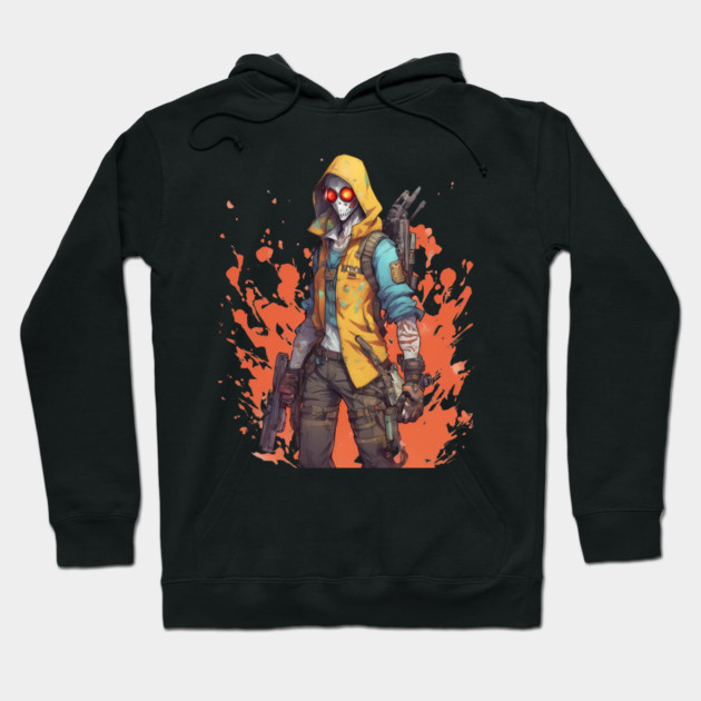 killer hitman Hoodie by animegirlnft