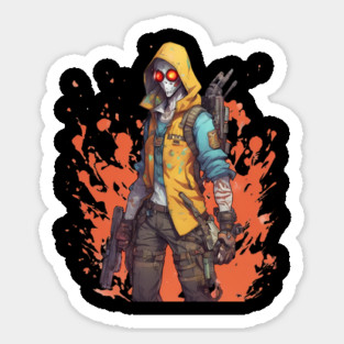 killer hitman Sticker