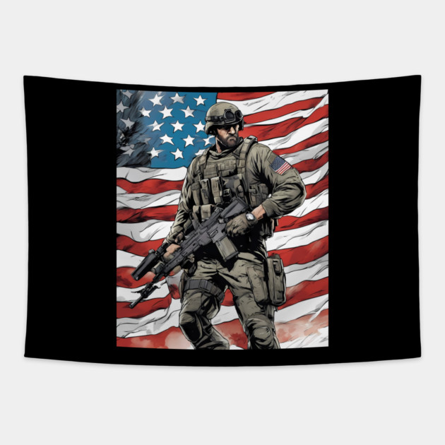 weapon of mass destruction Tapestry by animegirlnft