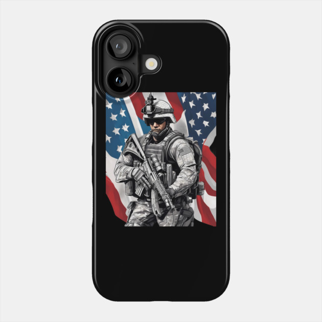 United States Army Special Forces Phone Case by animegirlnft