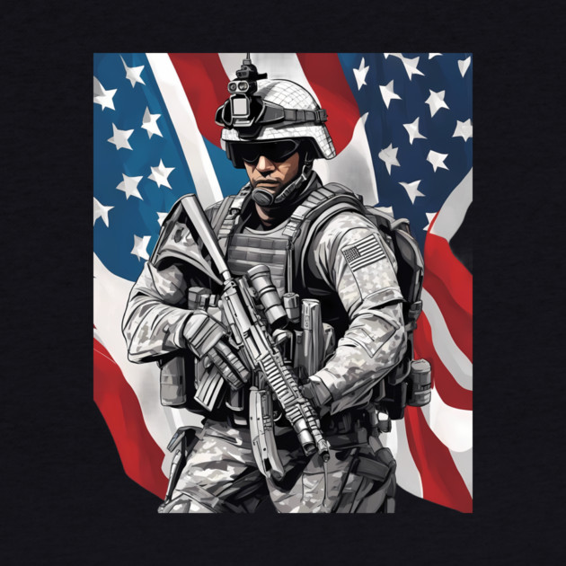 United States Army Special Forces by animegirlnft