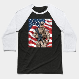 United States Army Rangers Baseball T-Shirt