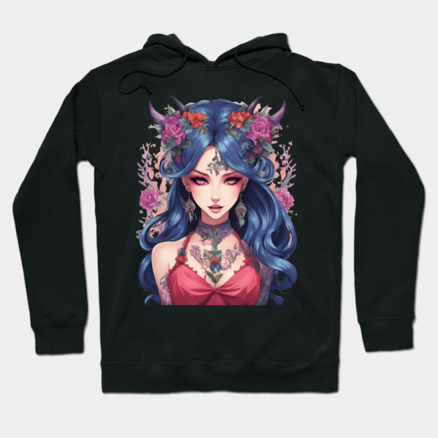 nasty gal Hoodie by animegirlnft