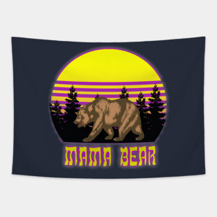 mama Bear Tapestry