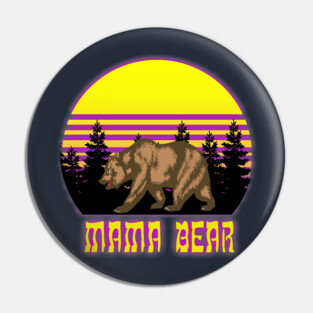 mama Bear Pin