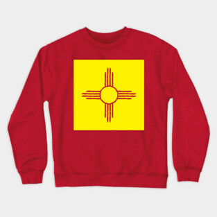 Hand Drawn New Mexico Zia Shirt Crewneck Sweatshirt