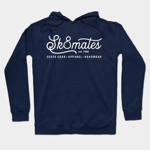 Sk8mates Vintage Logo Design Hoodie by Timeless Chaos
