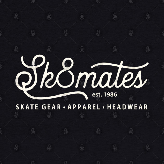 Sk8mates Vintage Logo Design by Timeless Chaos
