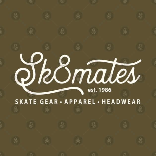 Sk8mates Vintage Logo Design by Timeless Chaos