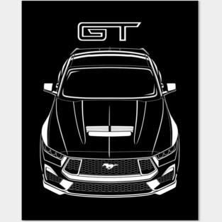 Mustang GT 2024 Posters and Art