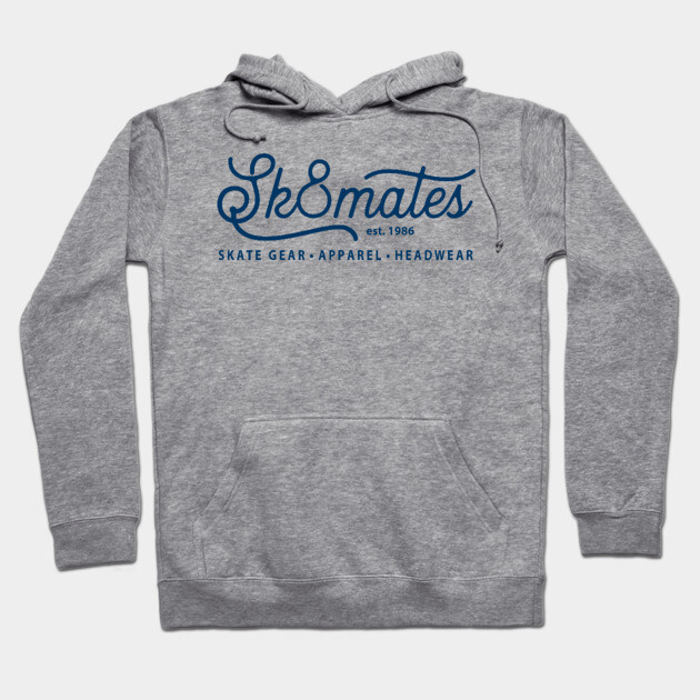 Sk8mates Vintage Logo Design Hoodie by Timeless Chaos