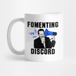 Fomenting Discord - Black Text Mug Mug