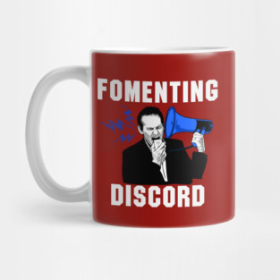 Fomenting Discord - White Text Mug Mug