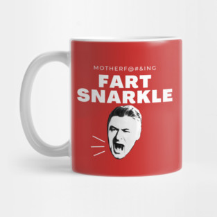Motherfu#@ing Fart Snarkle - Red Mug Mug
