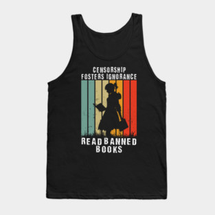 Banned books vintage Tank Top