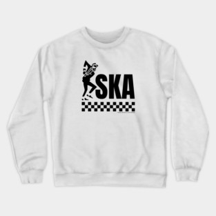Ska Dancing Rude Boy Design Crewneck Sweatshirt