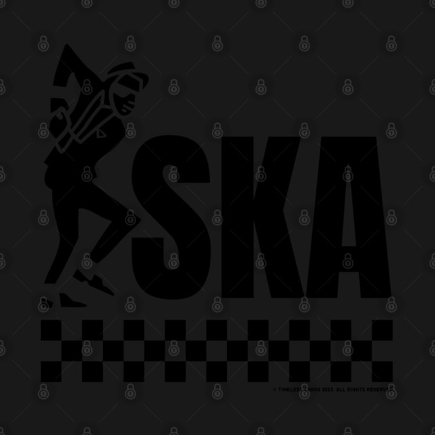 Ska Dancing Rude Boy Design by Timeless Chaos