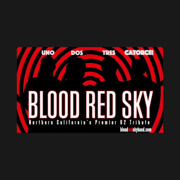Blood Red Sky Silhouette by https://bloodredskyband.com/merch
