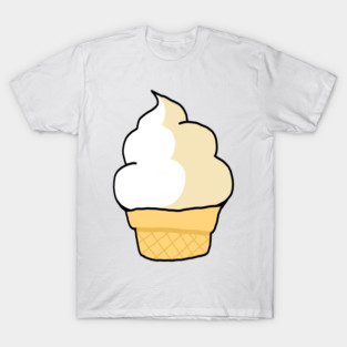 Vanilla Ice Cream Cone T-Shirt