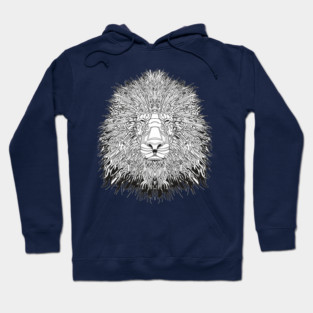 Bio mechanical lion Hoodie