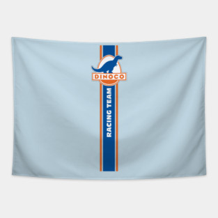 Dinoco Racing Team Tapestry